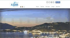 Desktop Screenshot of hotelnazos.com